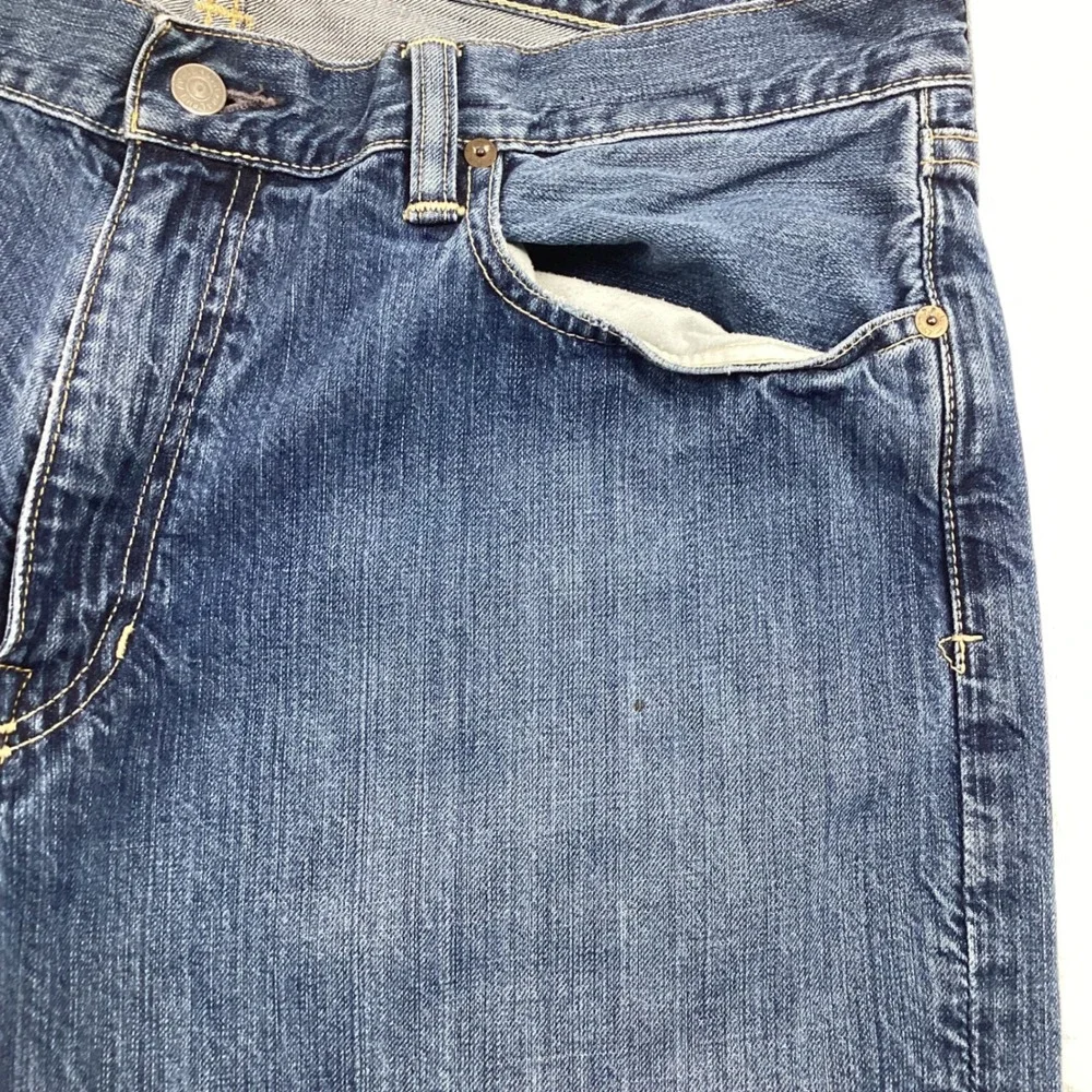 Polo Ralph Lauren classic fit jeans mens blue denim 36x34 straight leg‎